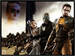 broń, postacie, Half Life 2, logo